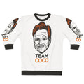 Conan O'Brien Team Coco Smiles Eyebrows Sweatshirt