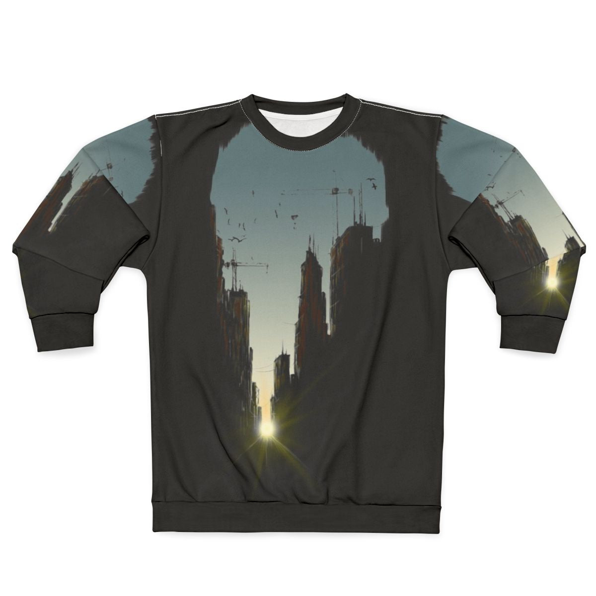 Concrete Jungle Urban Nature Graphic Sweatshirt