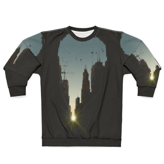 Concrete Jungle Urban Nature Graphic Sweatshirt