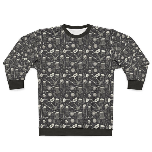 Congo Drums and Guitars Sweatshirt