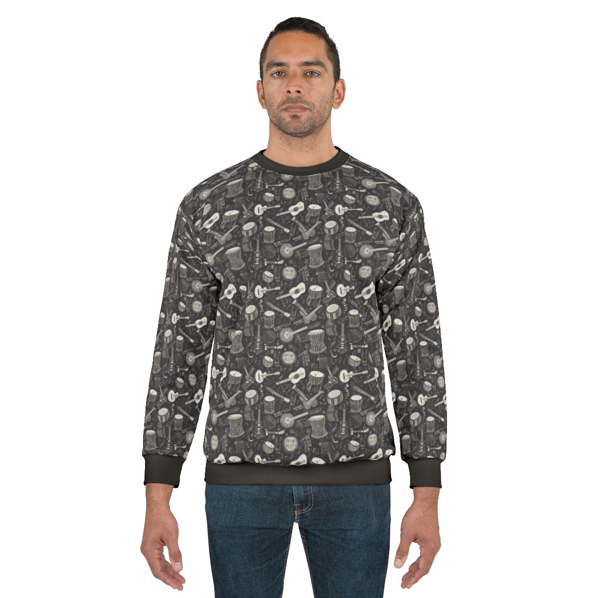 Congo Drums and Guitars Sweatshirt