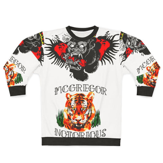Conor McGregor Tattoo Inspired Athletic Sweatshirt