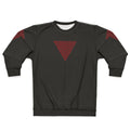 Control game sweatshirt with altered world events design