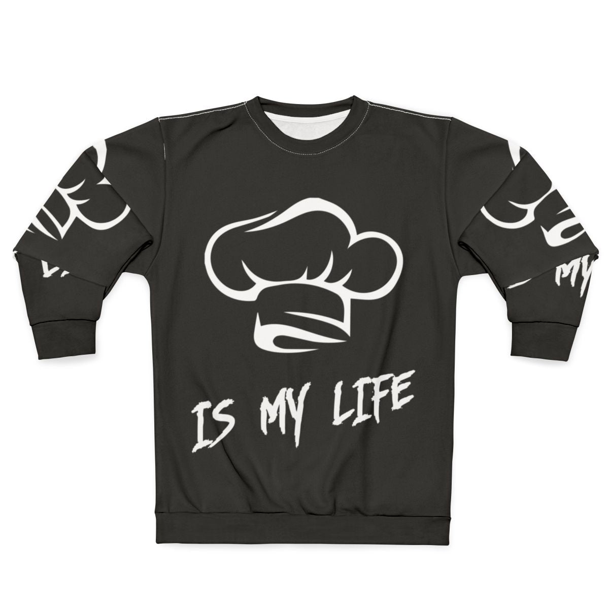 Cooking Is My Life Sweatshirt - Culinary Enthusiast's Essential