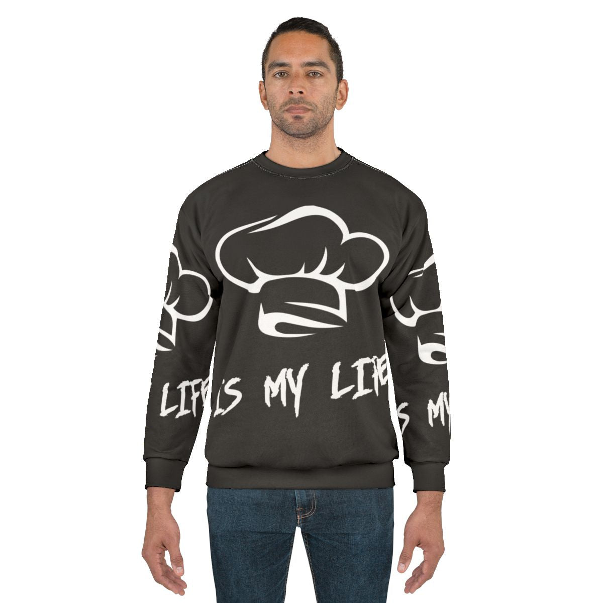 Cooking Is My Life Sweatshirt - Culinary Enthusiast's Essential