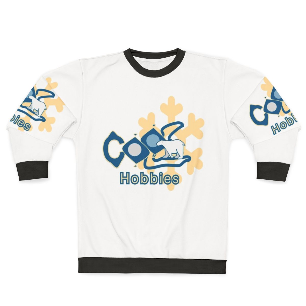 Hobby Enthusiast Sweatshirt with Cool Hobbies Design
