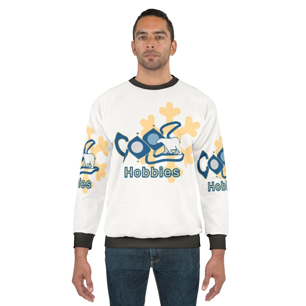 Hobby Enthusiast Sweatshirt with Cool Hobbies Design
