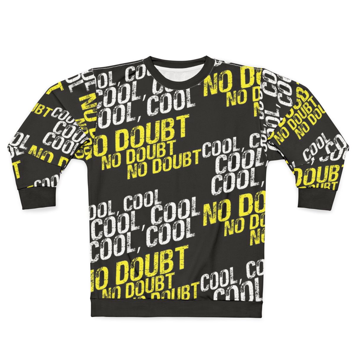 Cool No Doubt Sweatshirt with Brooklyn Nine-Nine Motif