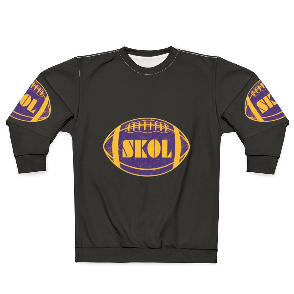 Minnesota Vikings Sweatshirt with Vikings Logo and Team Name