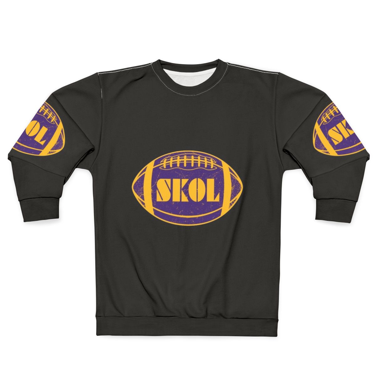 Minnesota Vikings Sweatshirt with Vikings Logo and Team Name