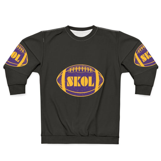 Minnesota Vikings Sweatshirt with Vikings Logo and Team Name