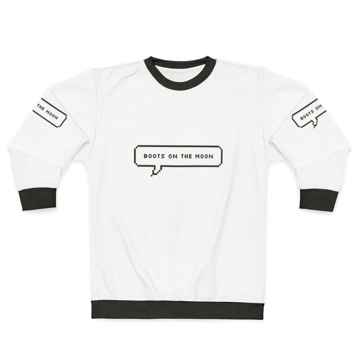 Space Force Netflix Sweatshirt with Boots on the Moon Design