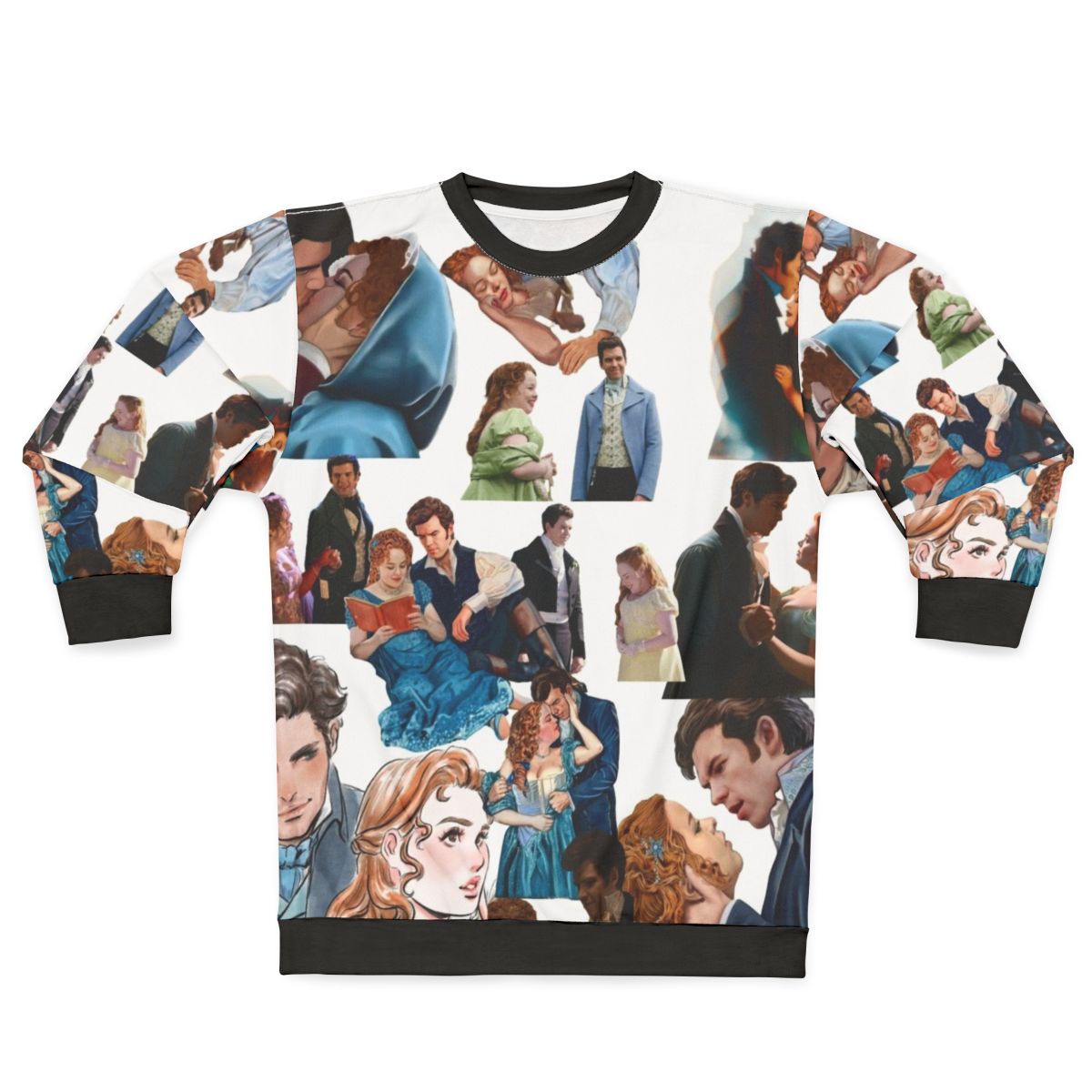 Bridgerton Penelope and Colin Polin Couple Sweatshirt