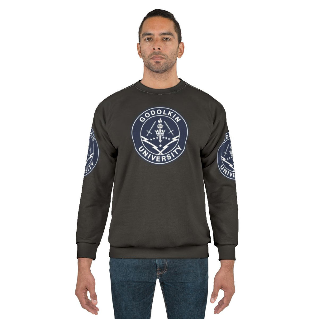 Godolkin Emblem Sweatshirt from The Boys Amazon Prime Gen V TV Series