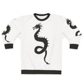 Legendary animals dragon silhouette cool sweatshirt