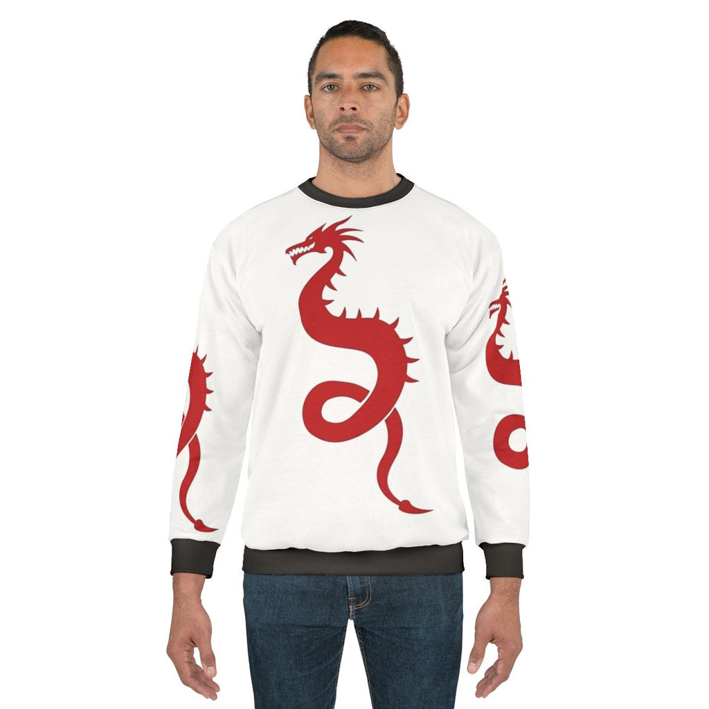 Legendary Animals Dragon Silhouette Cool Sweatshirt