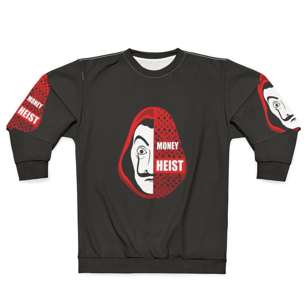 La Casa de Papel Money Heist Mask Sweatshirt