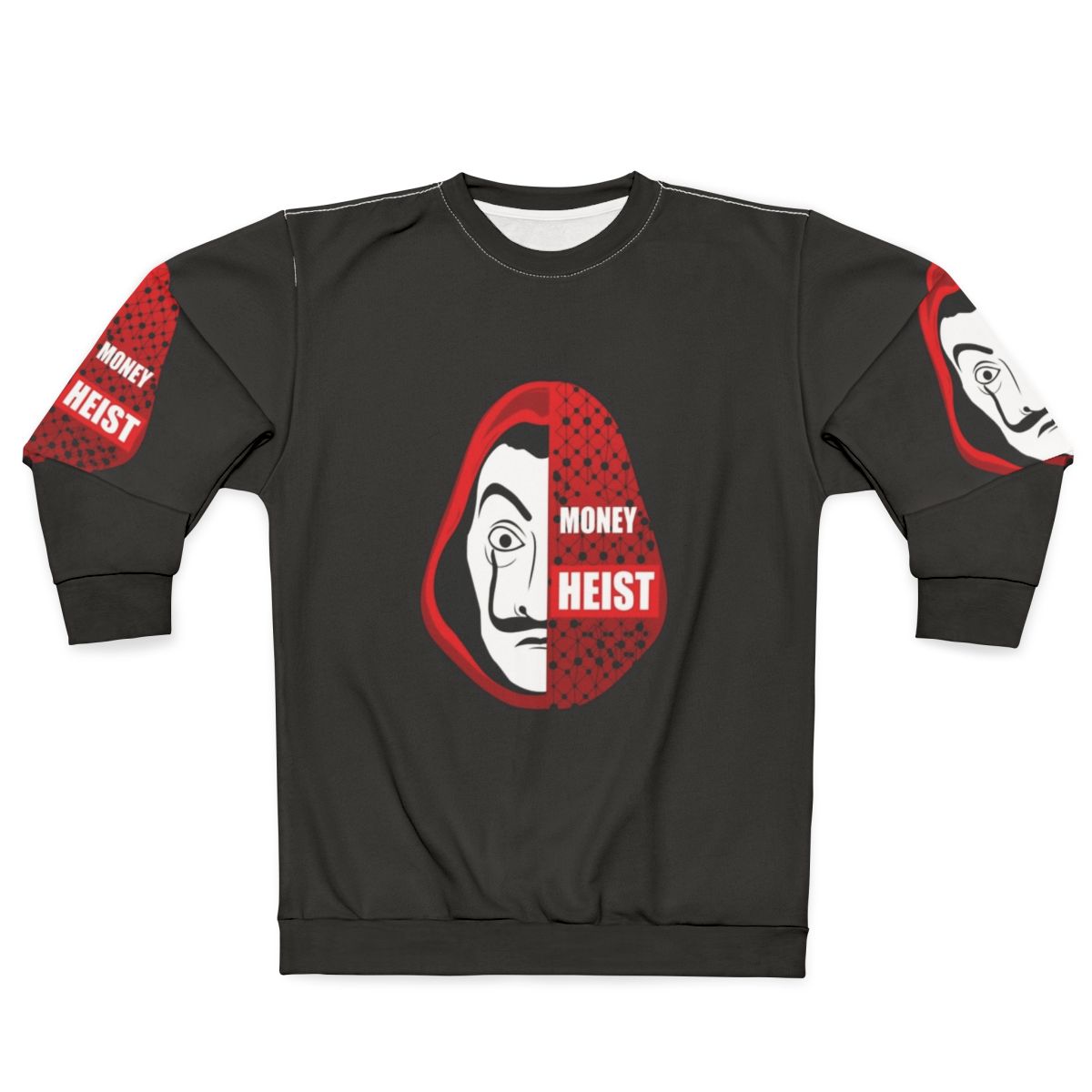 La Casa de Papel Money Heist Mask Sweatshirt