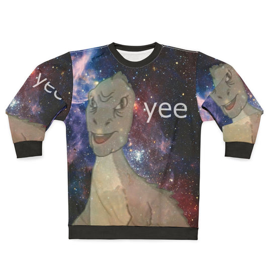 Cosmic T-Rex Dinosaur Sweatshirt