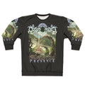 Cosmic Psychedelic Sweatshirt featuring abstract space-themed graphics