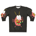 Courage The Cowardly Dog Cartoon Character Sweatshirt