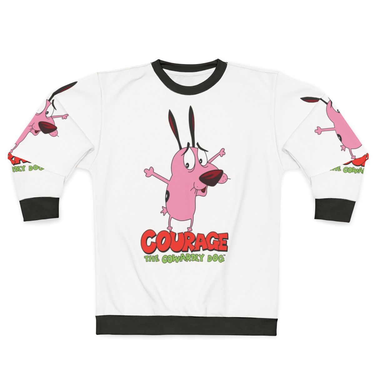 Courage The Cowardly Dog Fans Sweatshirt