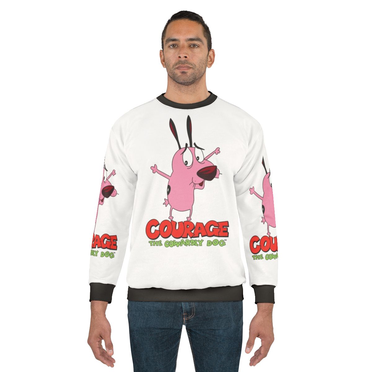 Courage The Cowardly Dog Fans Sweatshirt