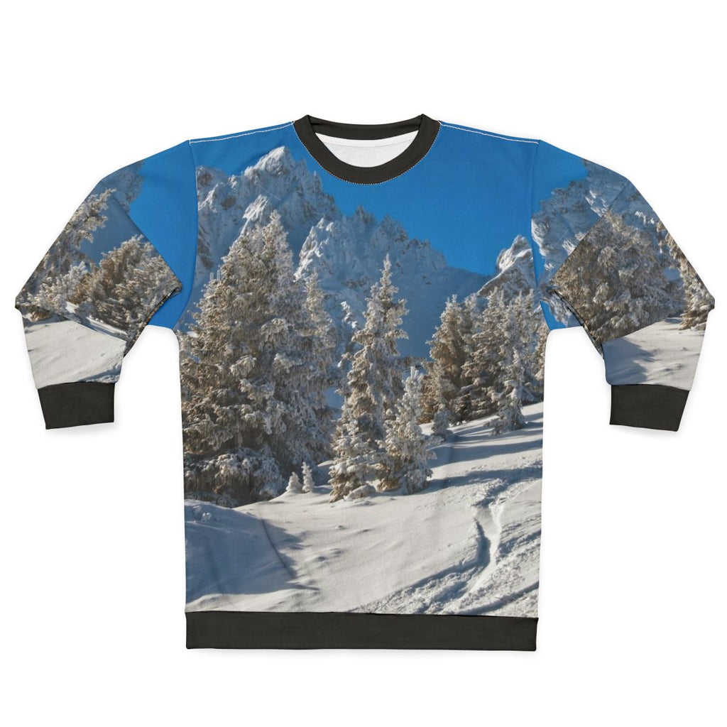 Courchevel 1850 French Alps Skiing Landscape