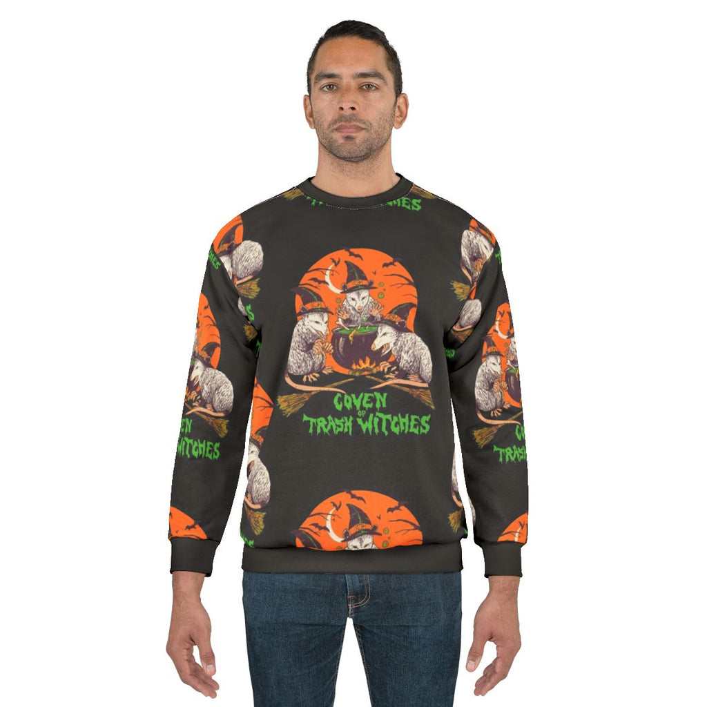 Coven of Trash Witches Halloween Sweatshirt