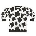 Cow spots pattern sweatshirt