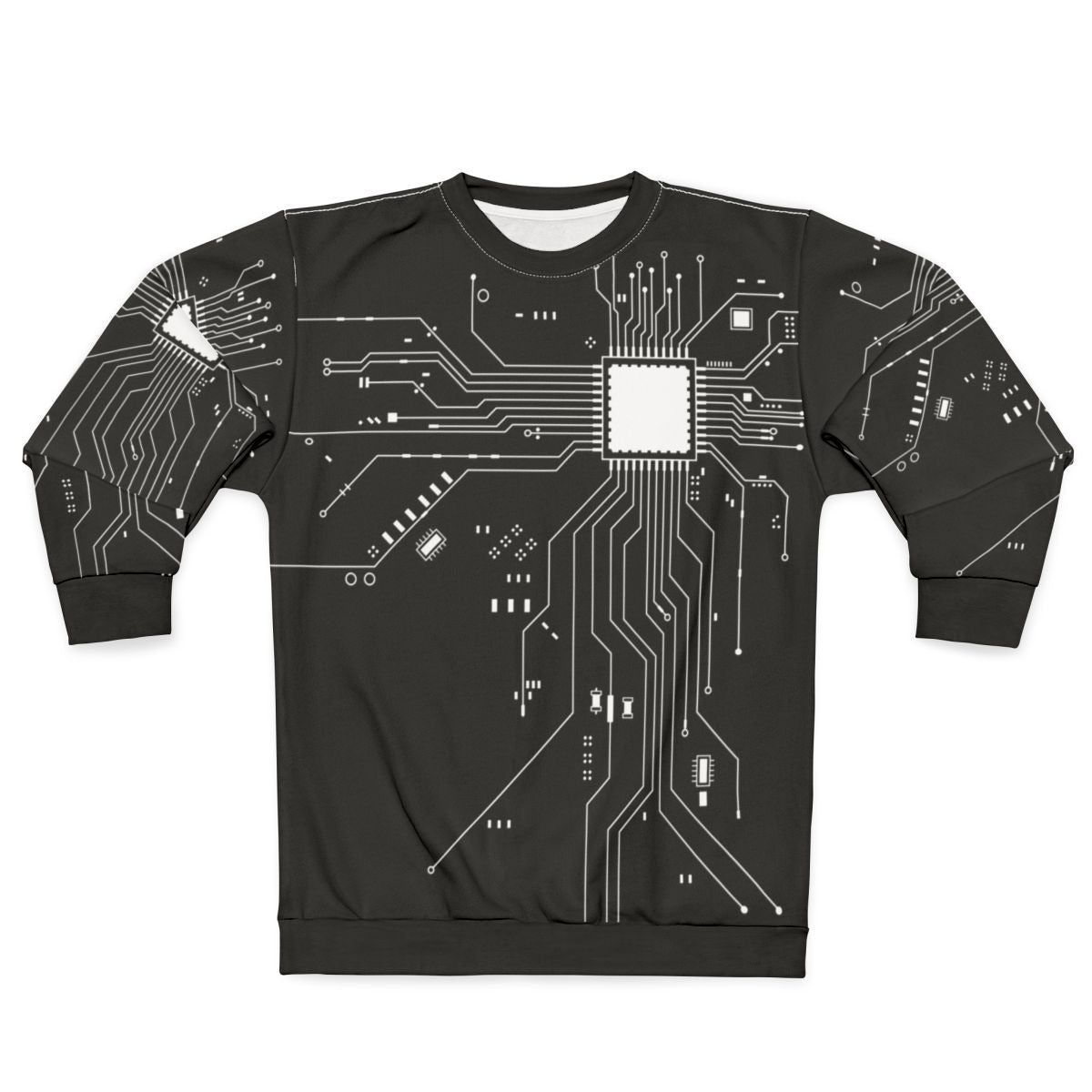 CPU Processor Circuit Diagram Sweatshirt