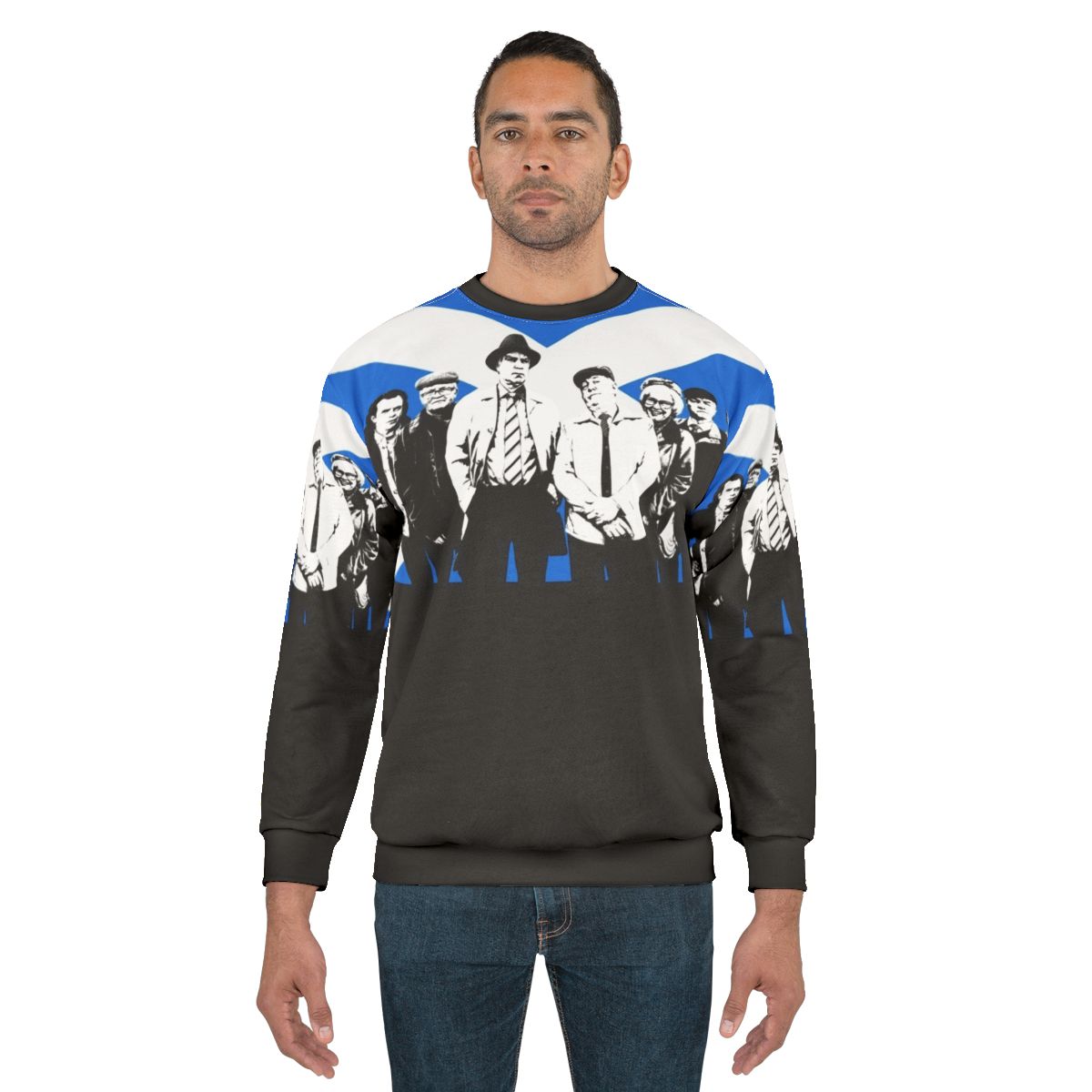 Craiglang's Finest Scottish Flag Sweatshirt - Still Game Comedy