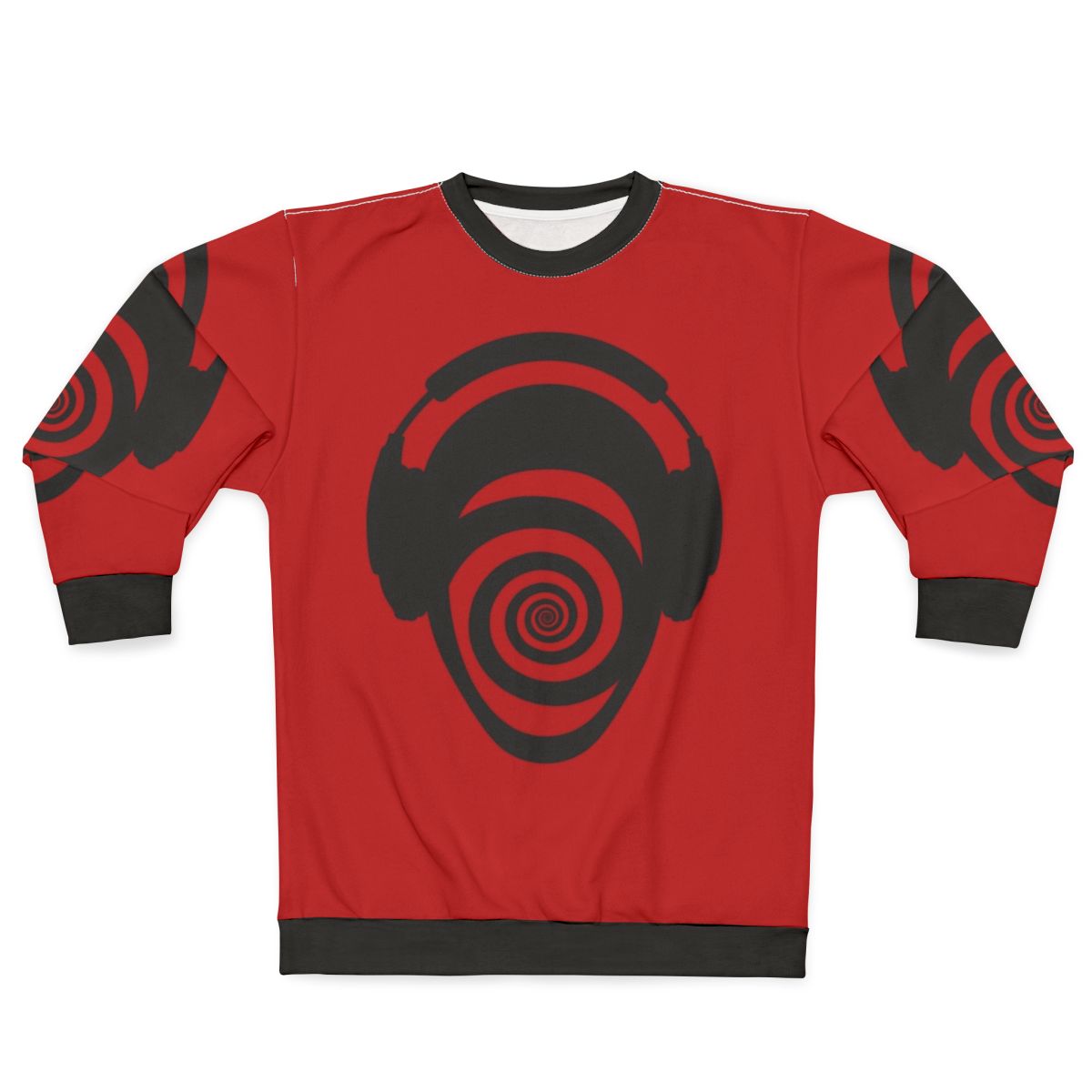 Crazy DJs Sweatshirt with music and dance inspired design