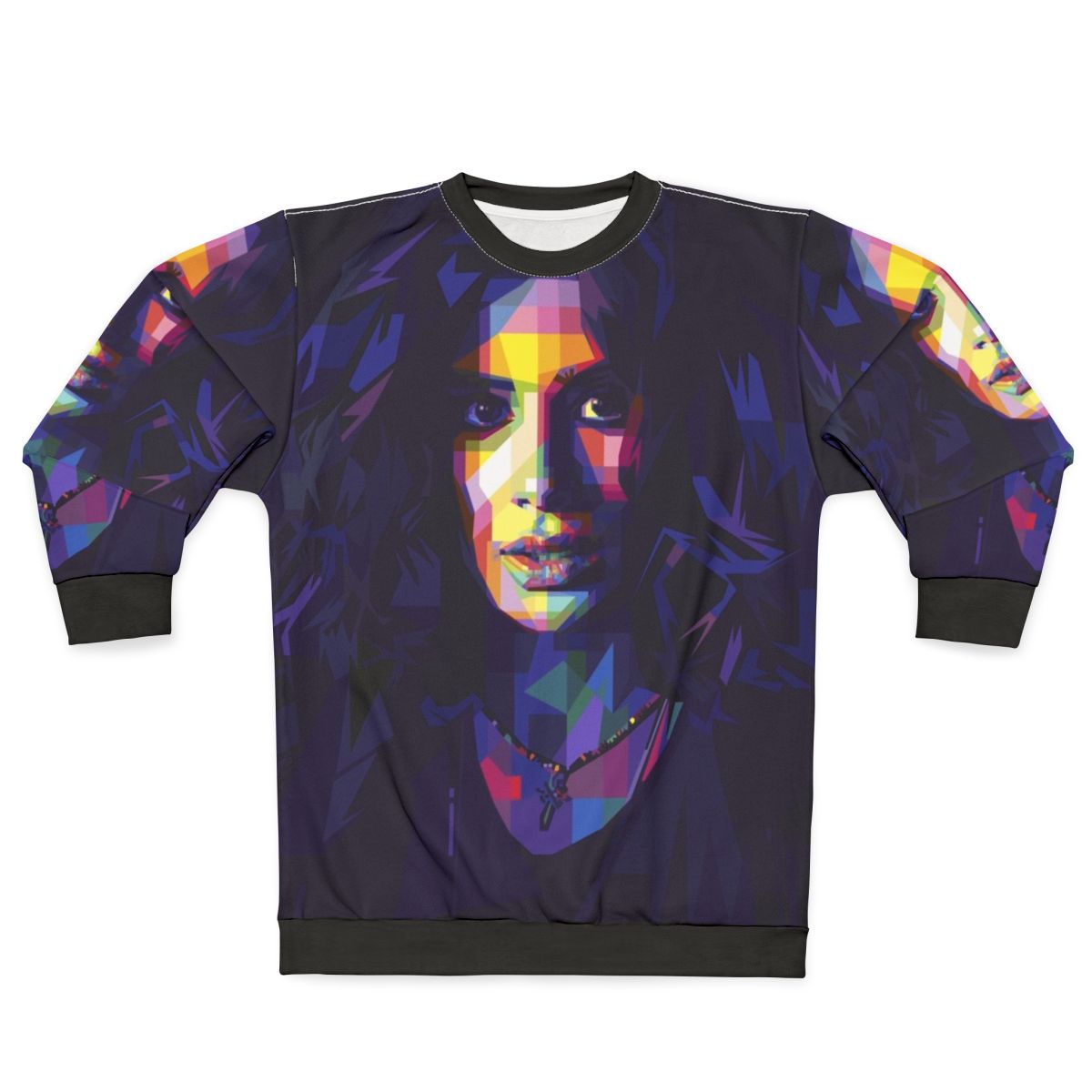 Crazy Jane DC Comics Sweatshirt with Pop Art Portrait