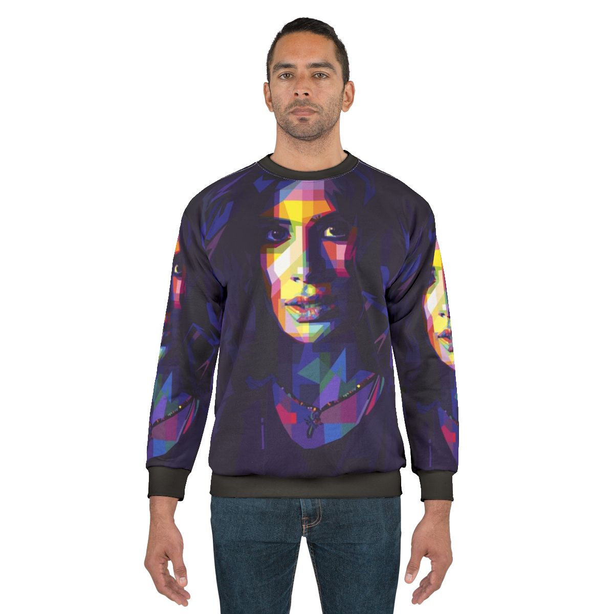 Crazy Jane DC Comics Sweatshirt with Pop Art Portrait