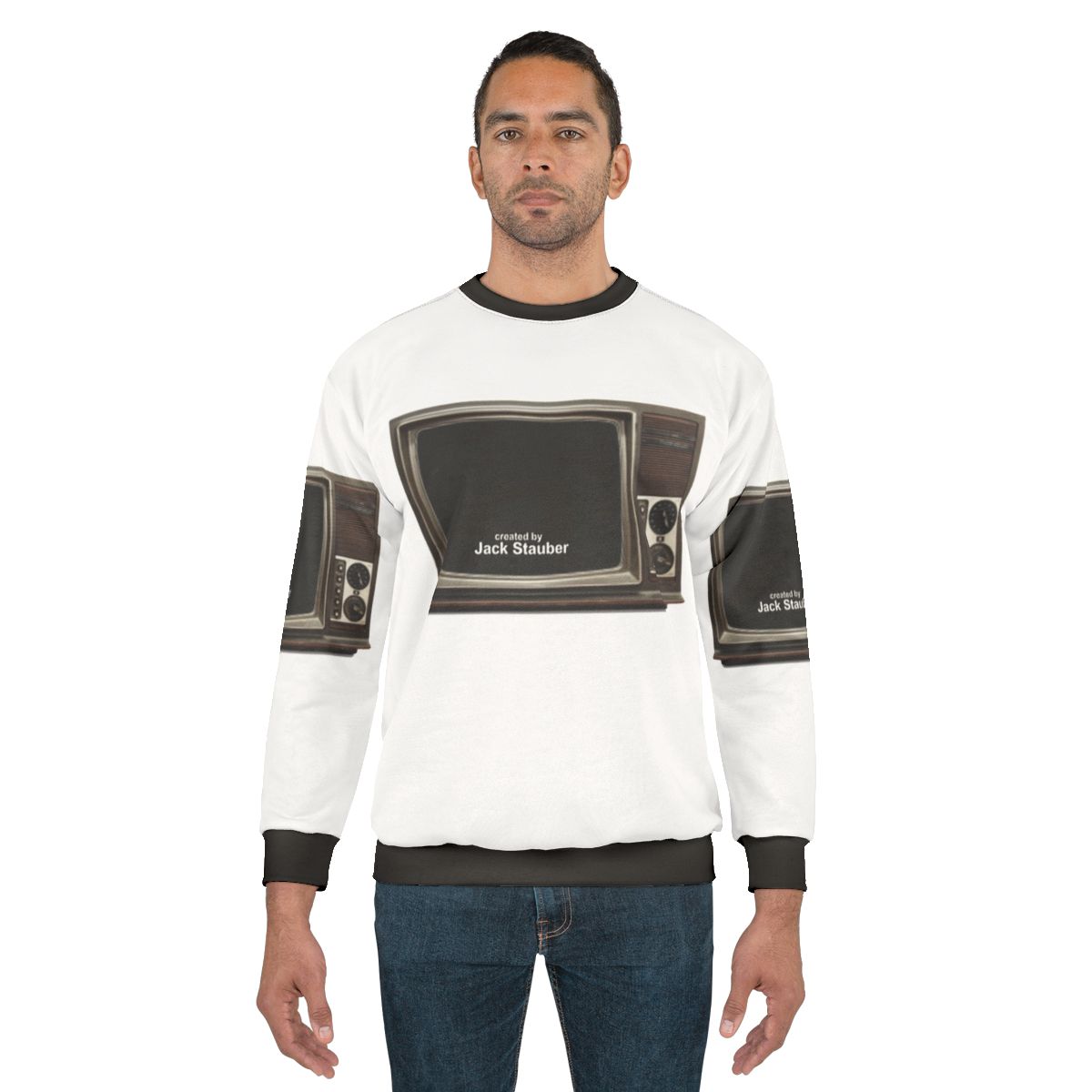 Jack Stauber Retro TV Sweatshirt