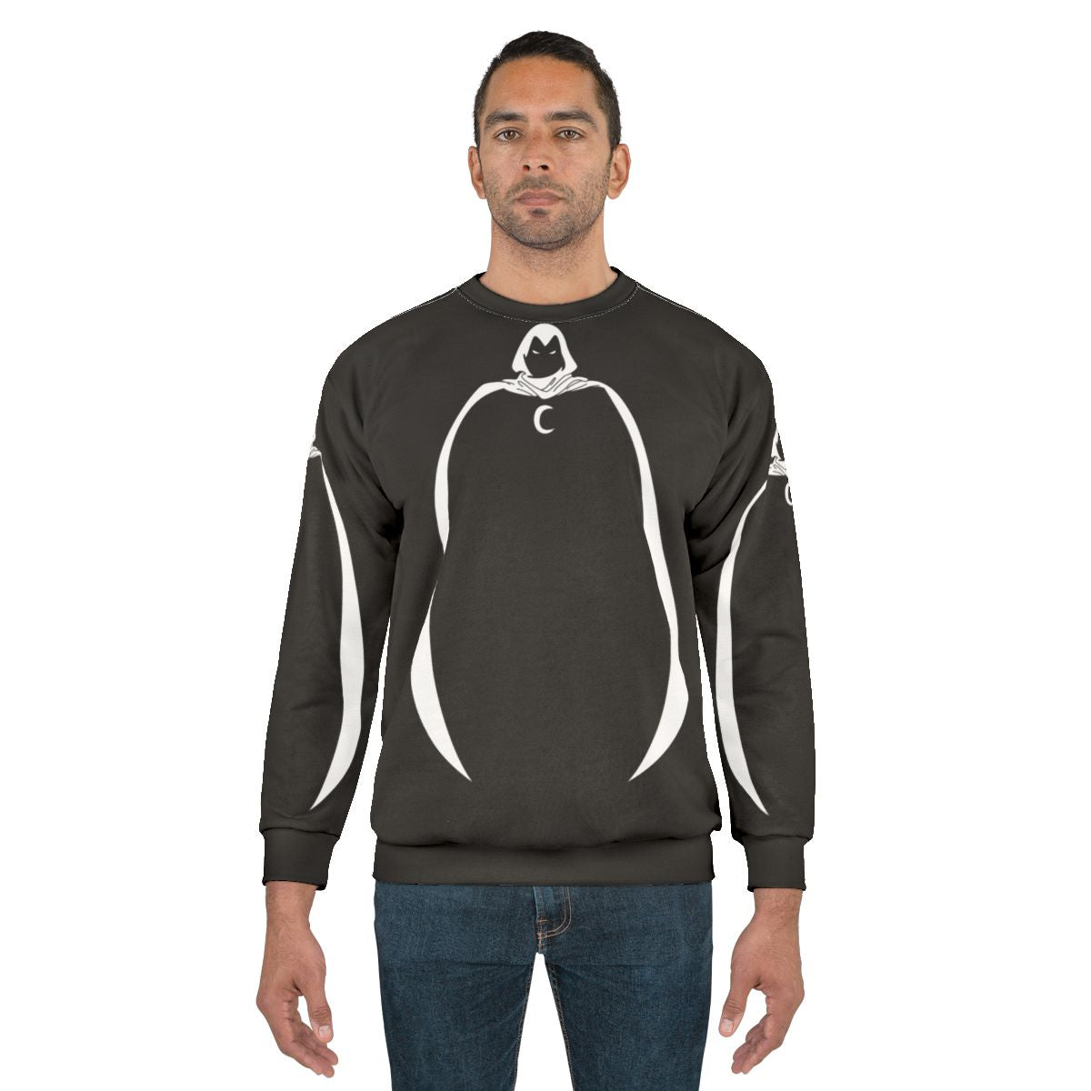 Crescent Crusader Sweatshirt featuring Moon Knight from Marvel Comics