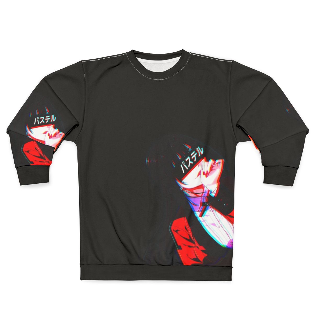 Crimson aesthetic cyberpunk kakegurui design sweatshirt
