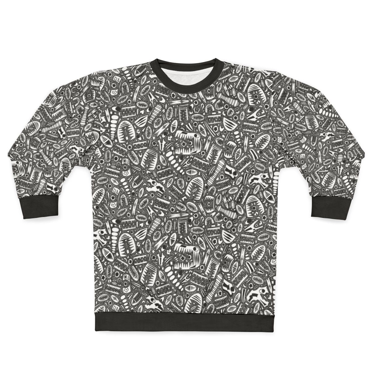 Crinoid Fossil Teapot Pattern Sweatshirt
