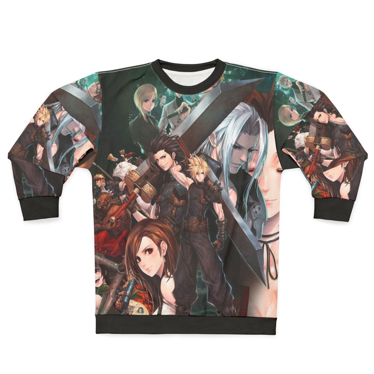Crisis Core Final Fantasy VII Inspired Sweatshirt