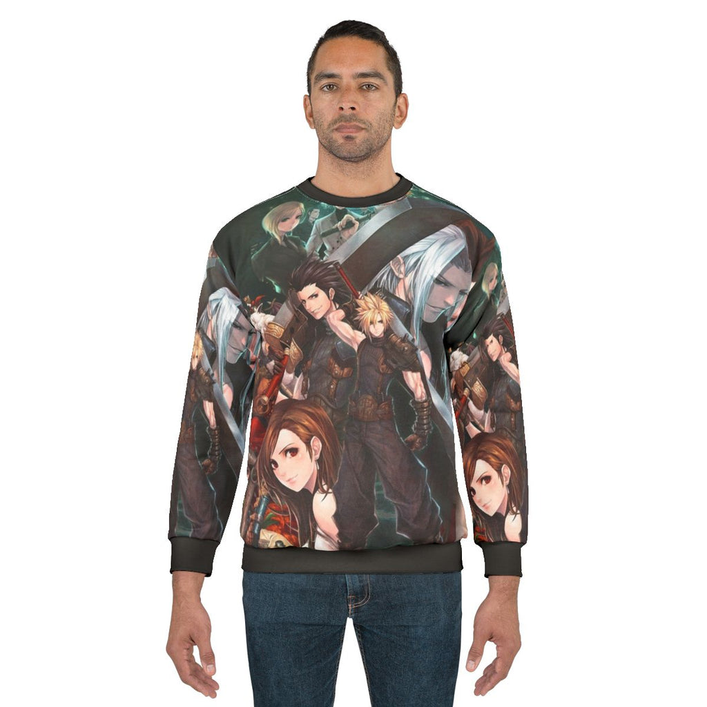 Crisis Core Final Fantasy VII Inspired Sweatshirt