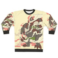 Crocarnage - Fierce crocodile monster graphic sweatshirt