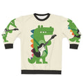 Croco Rock Sweatshirt - Punk Animal Rockstar Kids Clothes