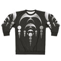 Crop Circle Sweatshirt with Alien, UFO and Ancient Geometry Design