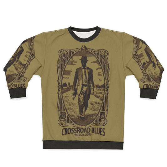 Crossroad Blues Sweatshirt - Inspired by Robert Johnson's Delta Blues