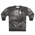 Vintage crucifixion illustration sweatshirt