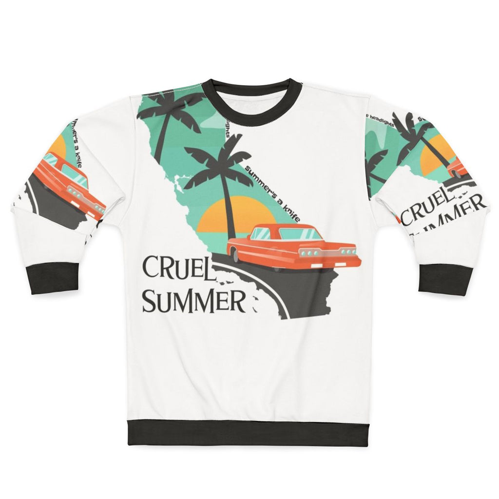Cruel Summer Lyrics Sweatshirt