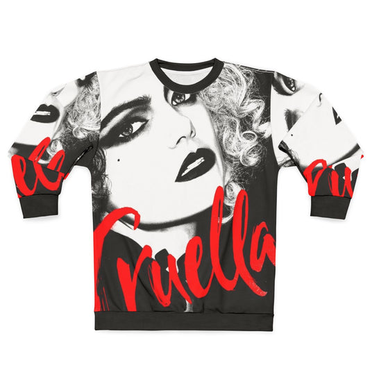 Cruella De Vil Disney Villain Sweatshirt