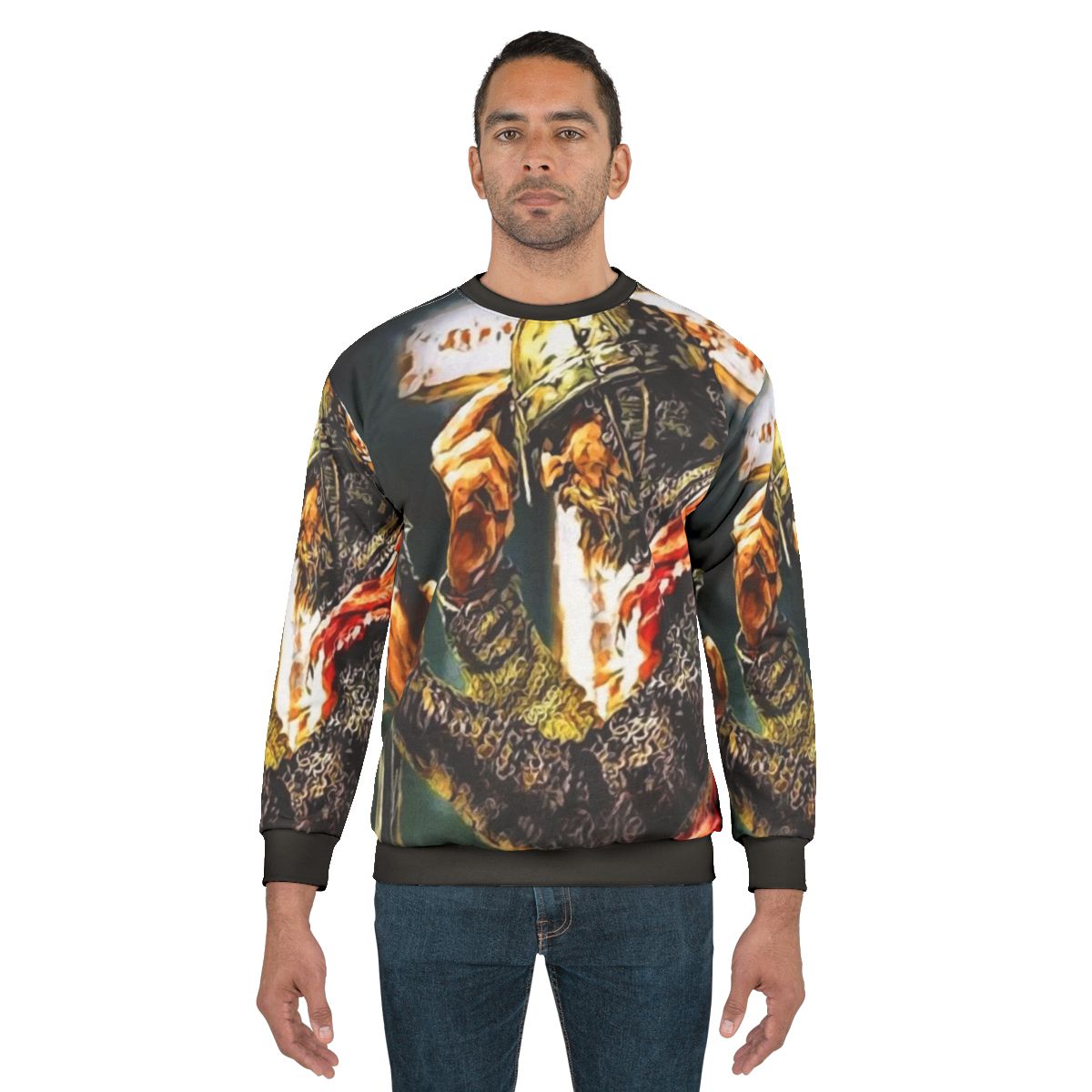 Oleksandr Usyk Crusader Knight Champion Sweatshirt