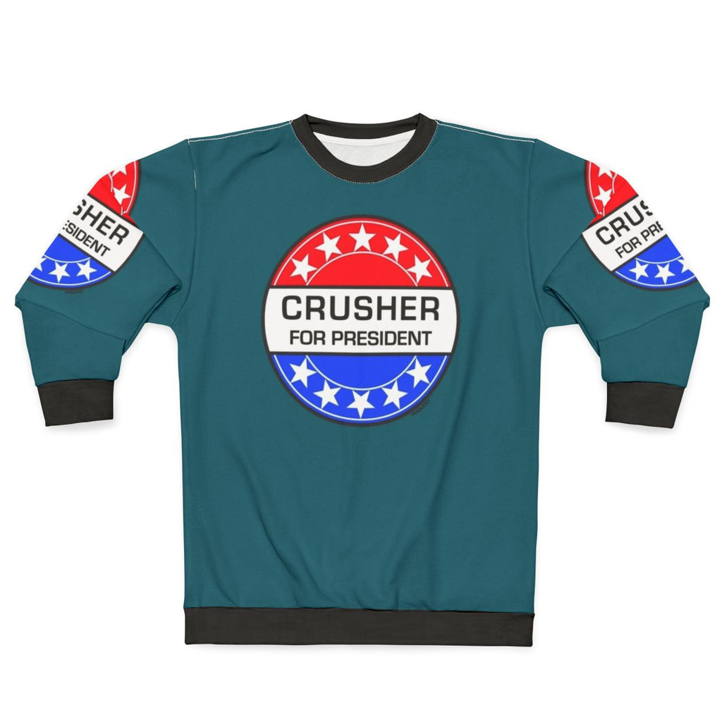 Sci-Fi Presidential Election Crusher Sweatshirt